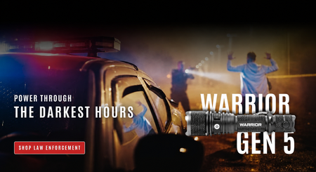 Warrior GEN5 – 3,050 Lumens- Tactical Flashlight