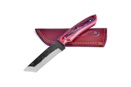 Carbon Steel Tanto Utility Knife  TC-103