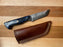 Damascus Utility Tanto blade by Titan - TK-081