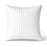 Bamboo Quilted Sham - 100% Viscose from Bamboo - 1pc - Euro - White