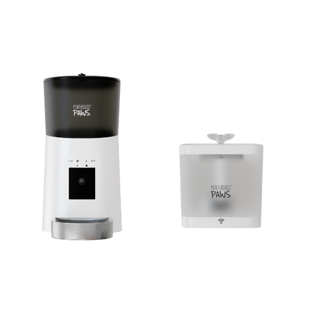 Smart Pet Feeder and Water Fountain Bundle