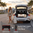 Compact Electric Camping Cart – Dual Motor & Foldable Design