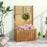 Wooden Raised Garden Bed with Privacy Screen