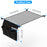 Hanging Storage Net for 35.43x23.62 Camping Table Under Table Folding Net Bag Tear-Resistant with 3 Side Pockets 4 Corner Clips for Camping Hiking Fis