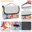 60" x 78" Waterproof Picnic Blanket Handy Mat with Strap Foldable Camping Rug for Camping Hiking Grass Travelling