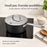 Ceramic Nonstick Saucepan with Lid, 2-Qt
