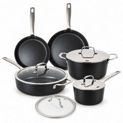 Ceramic Nonstick Cookware Set, 9-Piece