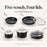 Ceramic Nonstick Cookware Set, 9-Piece
