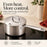 5-Ply Stainless Saucepan with Lid