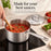 5-Ply Stainless Saucepan with Lid