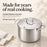 5-Ply Stainless Stock Pot with Lid, 7-Qt