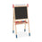 All-in-One Wooden Height Adjustable Kid's Art Easel with Magnetic Stickers and Paper
