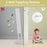 4-Tier Space-saving Toilet Sorage Cabinet with Open Shelves