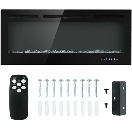 50" Electric Fireplace – Wall Mounted