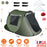 3-4 Person Pop Up Tent Automatic Setup Camping Tent Waterproof Instant Setup Tent with 2 Mosquito Net Windows Carrying Bag for Hiking Climbing Adventu