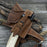 Chopping Axe with Leather Back Carry Pouch, 1.05 kg (2.2 lb)