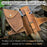 Chopping Axe with Leather Back Carry Pouch, 1.05 kg (2.2 lb)