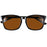 Night-time Brown Wayfarer Blue Light Blocking Glasses - Black