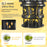 Cold Press Juicer with 5.3 Inches Feed Chute High Juice Yield and Reverse Function