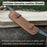 Curved Draw Knife (Push/Pull Shave), 14.5 cm (5.7 inch) Cutting Edge