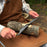 Curved Draw Knife (Push/Pull Shave), 25.5 cm (10 inch) Cutting Edge
