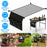 Hanging Storage Net for 35.43x23.62 Camping Table Under Table Folding Net Bag Tear-Resistant with 3 Side Pockets 4 Corner Clips for Camping Hiking Fis
