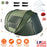 3-4 Person Pop Up Tent Automatic Setup Camping Tent Waterproof Instant Setup Tent with 2 Mosquito Net Windows Carrying Bag for Hiking Climbing Adventu
