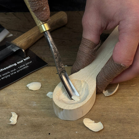 DIY 2-Piece Spoon Carving Kit for Beginners