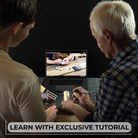 DIY Mushroom Wood Carving & Painting Kit
