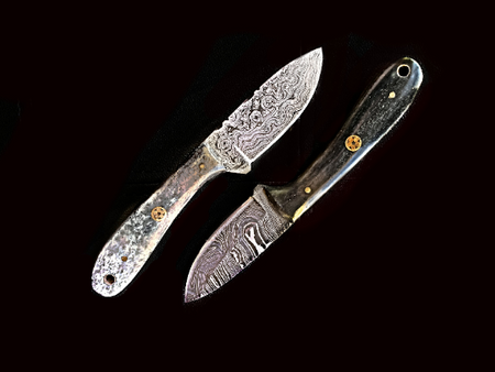 Damascus Steel EDC Titan Sparrow TD-603 (1)