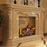 9 pcs Ceramic Fireplace Imitation Wood Propane Log Set