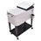 80 Quart Patio Rolling Stainless Steel Ice Beverage Cooler