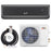 GreyVolt Series Energy Star Certified 18000 BTU 21 SEER2 208-230V Mini Split Air Conditioner and Heater Gray