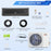 Energy Star Certified 24000 BTU 21 SEER2 208-230V Mini Split Air Conditioner and Heater Gray Wifi Enabled
