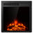 22.5 Inch Electric Fireplace Insert Freestanding and Recessed Heater