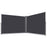 237 x 63 Inch Patio Retractable Double Folding Side Awning Screen Divider