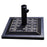 17.5 Inch Heavy Duty Square Umbrella Base Stand of 30 lbs for Outdoor