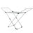 Folding Clothes Drying Rack with Adjustable Wings for Indoor and Outdoor Use