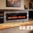 68" Ultra-Thin Recessed Electric Fireplace