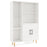 Free Standing Pantry Cabinet with 2 Door Cabinet and 5 Shelves