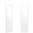 43 x 15 Inch Wall Mounted Frameless Full Length Mirror