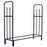 4 Feet Outdoor Heavy Duty Steel Firewood Wood Storage Rack