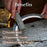 Hand-Forged 2-Piece Garden Sickle Set with Leather Sheaths