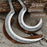 Hand-Forged 2-Piece Garden Sickle Set with Leather Sheaths