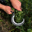 Hand-Forged 2-Piece Garden Sickle Set with Leather Sheaths
