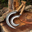 Hand-Forged 2-Piece Sickle Set with Leather Sheaths