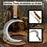 Hand-Forged Athame Ritual Witch Sickle, ⌀16.5 cm (6.5 inches)