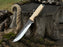 Hand-Forged Bushcraft Knife, 12 cm (4.72 inches)