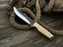 Hand-Forged Bushcraft Knife, 12 cm (4.72 inches)