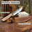 Hand-Forged Bushcraft Knife, 12 cm (4.72 inches)